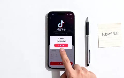 抖音业务24小时下单真的免费吗，怎么操作？