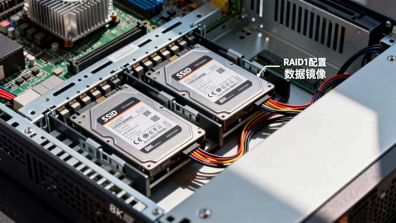 服务器两个SSD怎么做RAID1,RAID1需要几块硬盘? 服务器两个SSD怎么做RAID1,RAID1需要几块硬盘?