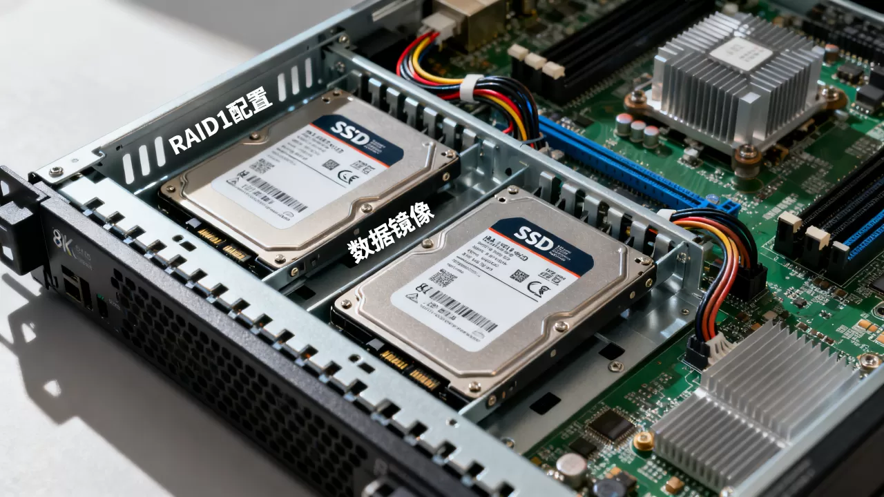 服务器两个SSD怎么做RAID1,RAID1需要几块硬盘? 服务器两个SSD怎么做RAID1,RAID1需要几块硬盘?