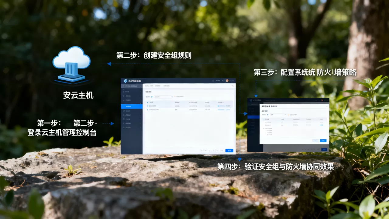 如何实现云主机安全组与系统防火墙协同,配置步骤是什么? 如何实现云主机安全组与系统防火墙协同,配置步骤是什么?