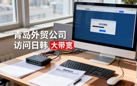 青岛外贸公司访问日韩速度慢怎么办，租大带宽能解决吗