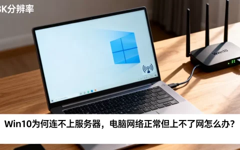 Win10为何连不上服务器，电脑网络正常但上不了网怎么办？
