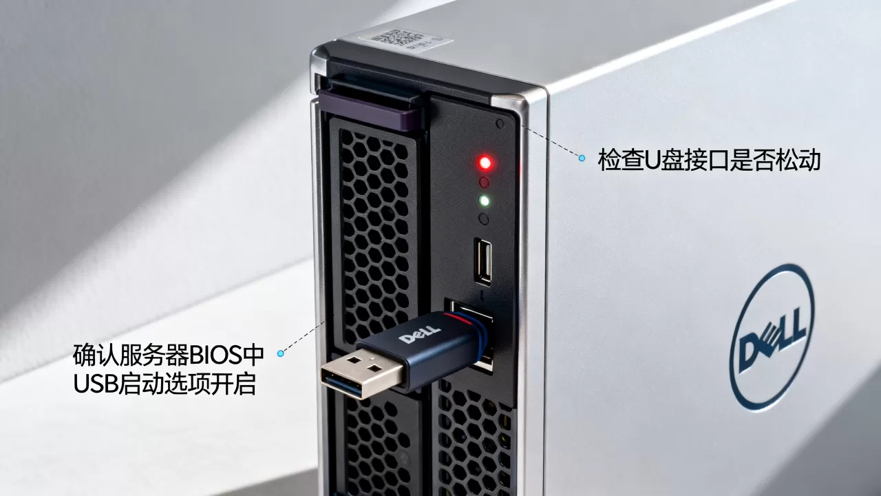 戴尔服务器为何不识别U盘导致启动不了?,怎么解决 戴尔服务器为何不识别U盘导致启动不了?,怎么解决
