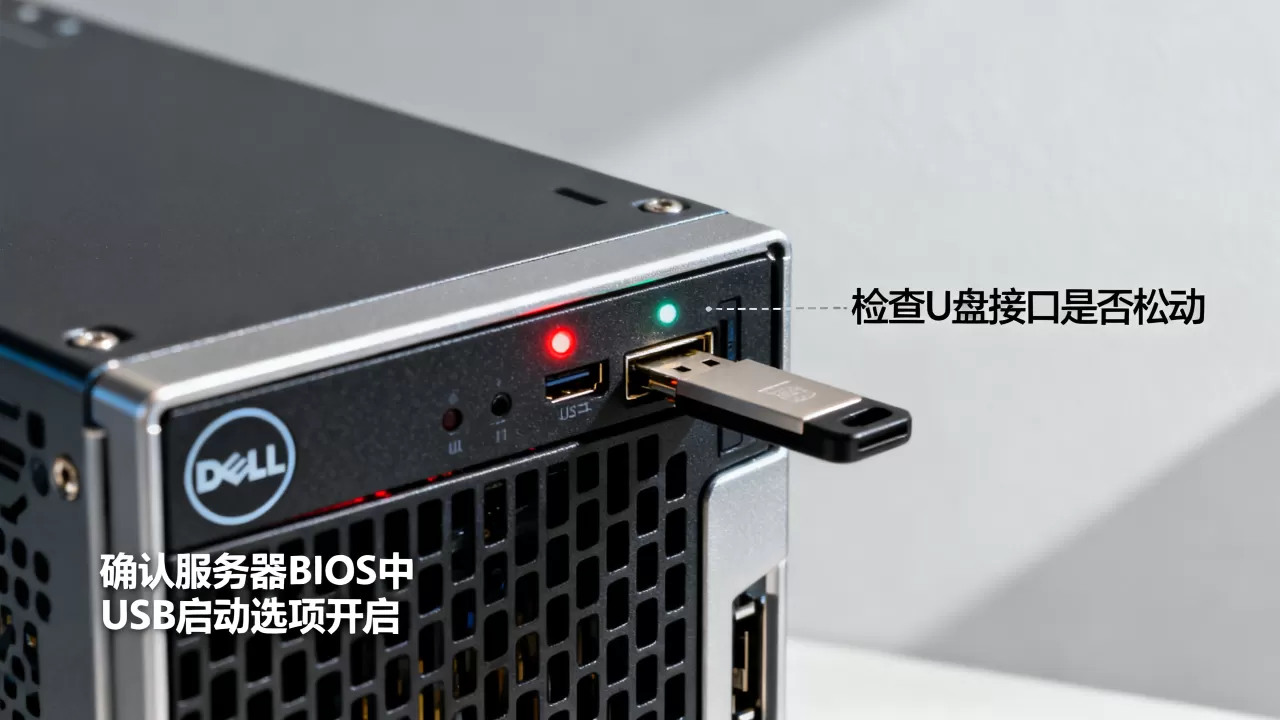 戴尔服务器为何不识别U盘导致启动不了?,怎么解决 戴尔服务器为何不识别U盘导致启动不了?,怎么解决