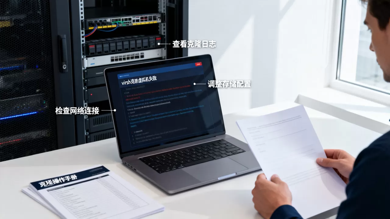 virsh克隆虚拟机失败怎么办?,虚拟机克隆报错解决方法 virsh克隆虚拟机失败怎么办?,虚拟机克隆报错解决方法