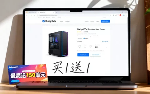 budgetvm买1送1是真的吗，最高送150美元怎么领？