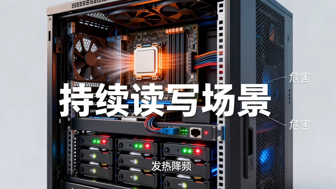云服务器在持续读写场景下为什么会发热降频?,有哪些危害 云服务器在持续读写场景下为什么会发热降频?,有哪些危害