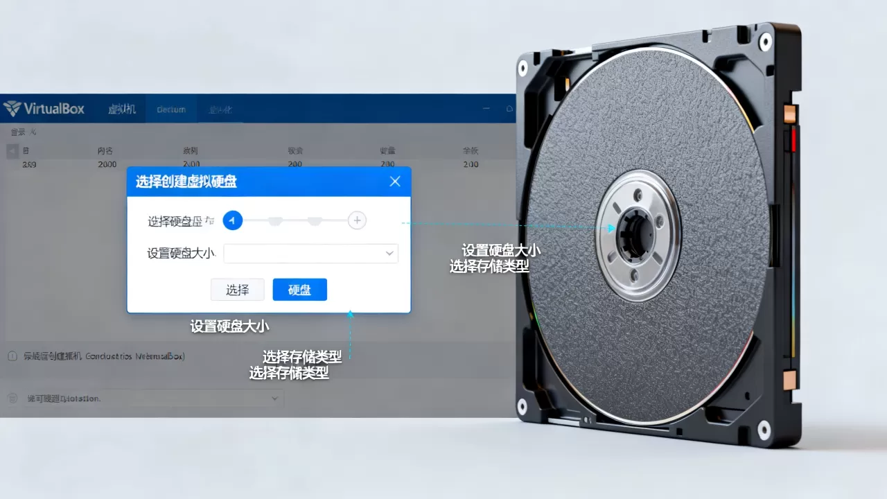 virtualbox虚拟机盘片怎么用,如何创建虚拟硬盘? virtualbox虚拟机盘片怎么用,如何创建虚拟硬盘?