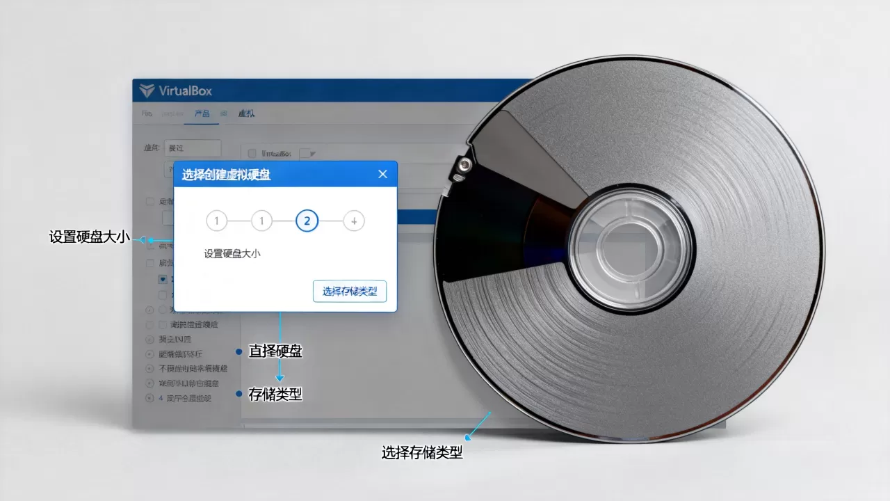 virtualbox虚拟机盘片怎么用,如何创建虚拟硬盘? virtualbox虚拟机盘片怎么用,如何创建虚拟硬盘?