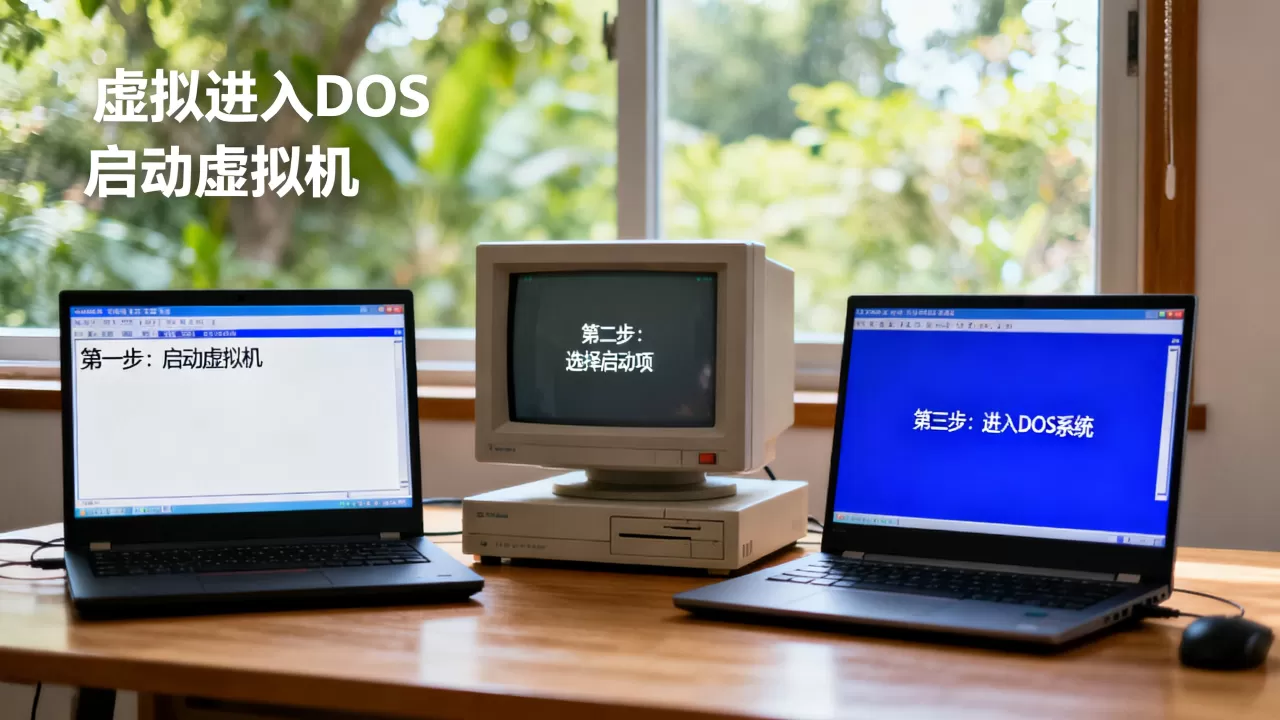 虚拟机怎么进入DOS系统,详细操作步骤有哪些? 虚拟机怎么进入DOS系统,详细操作步骤有哪些?