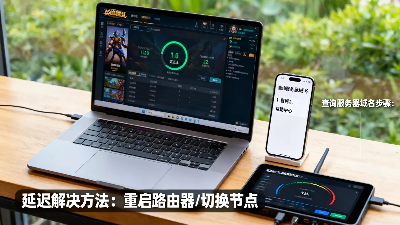 如何查询英雄联盟服务器域名最新地址,英雄联盟延迟高怎么解决? 如何查询英雄联盟服务器域名最新地址,英雄联盟延迟高怎么解决?
