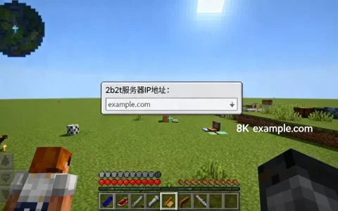 我的世界2b2t服务器怎么进，2b2t服务器IP地址是多少