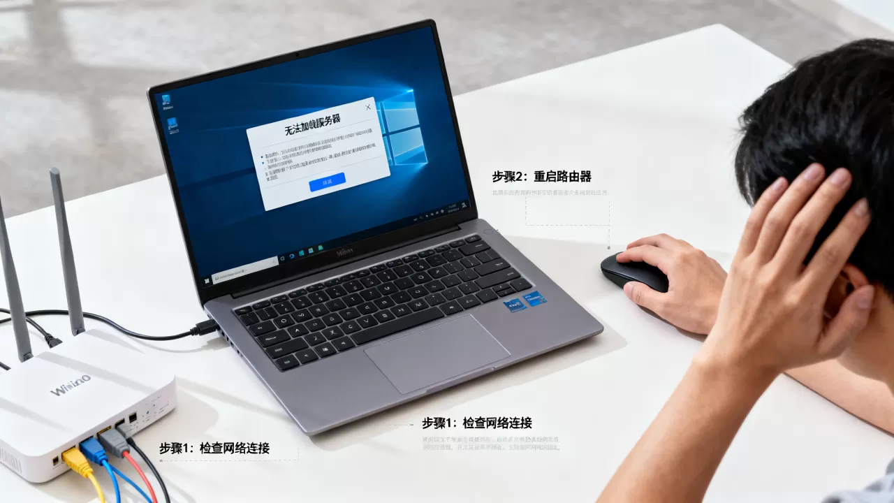 Win10无法加载服务器怎么回事,连接失败怎么解决? Win10无法加载服务器怎么回事,连接失败怎么解决?