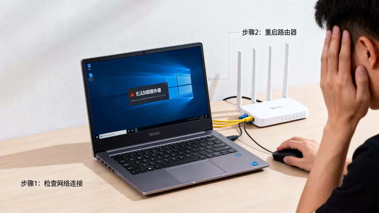 Win10无法加载服务器怎么回事,连接失败怎么解决? Win10无法加载服务器怎么回事,连接失败怎么解决?