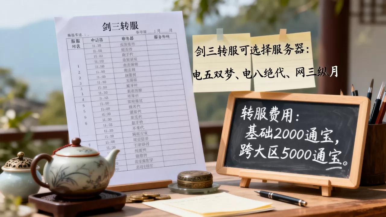 剑三哪些服务器可以转服?,剑三转服需要多少钱 剑三哪些服务器可以转服?,剑三转服需要多少钱