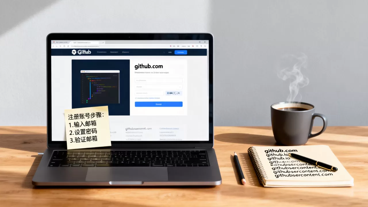 github相关域名有哪些,怎么注册账号? github相关域名有哪些,怎么注册账号?