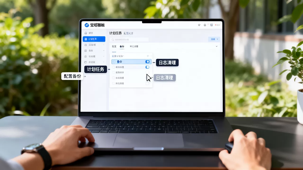 宝塔面板计划任务怎么配置备份与日志清理?,具体步骤是什么 宝塔面板计划任务怎么配置备份与日志清理?,具体步骤是什么
