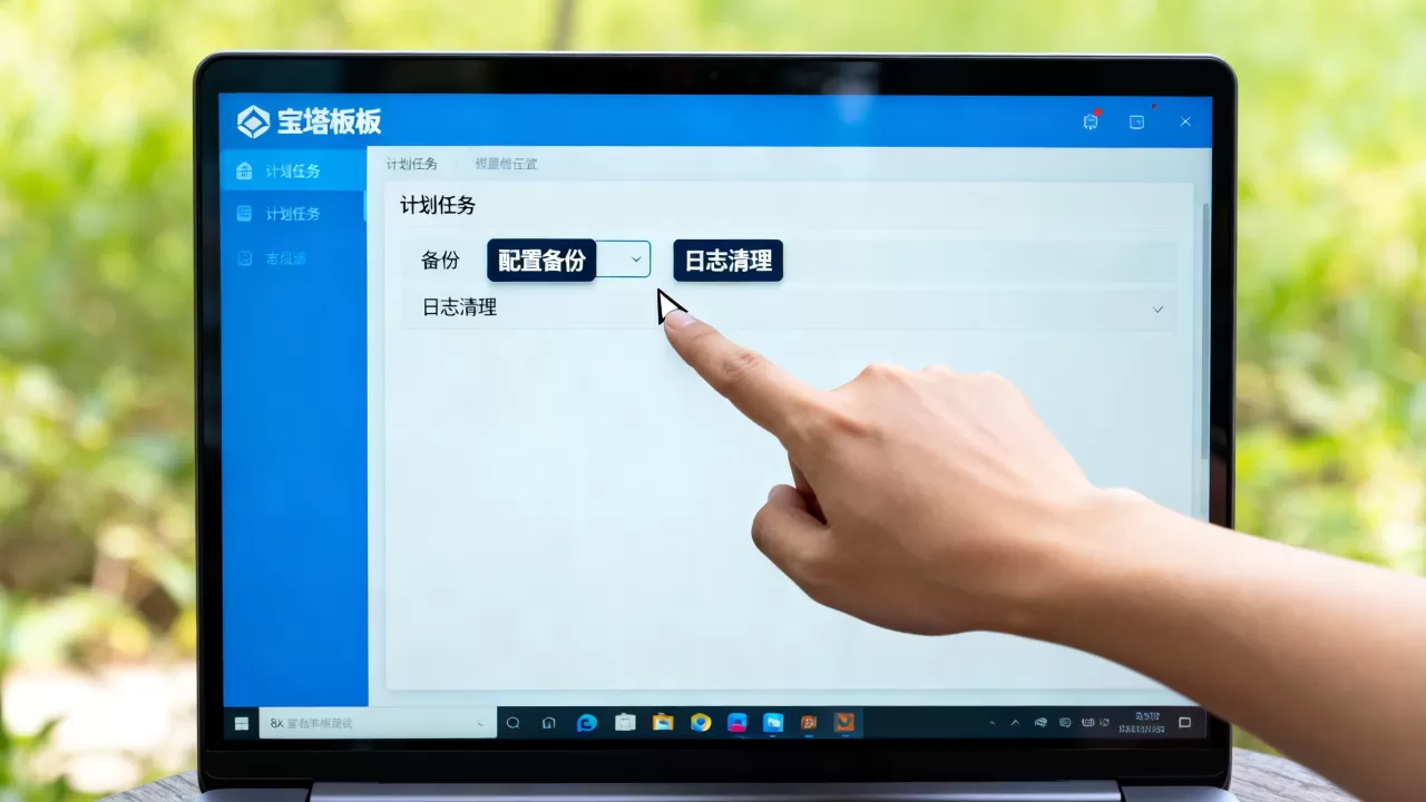 宝塔面板计划任务怎么配置备份与日志清理?,具体步骤是什么 宝塔面板计划任务怎么配置备份与日志清理?,具体步骤是什么