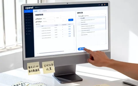 如何在cPanel中管理数据库与定时任务？，有哪些实用技巧？