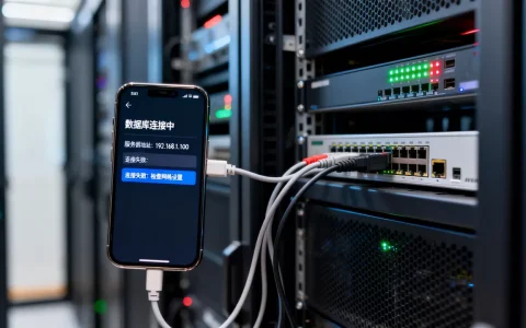 手机APP的数据库怎么连接到服务器地址，连接失败怎么解决