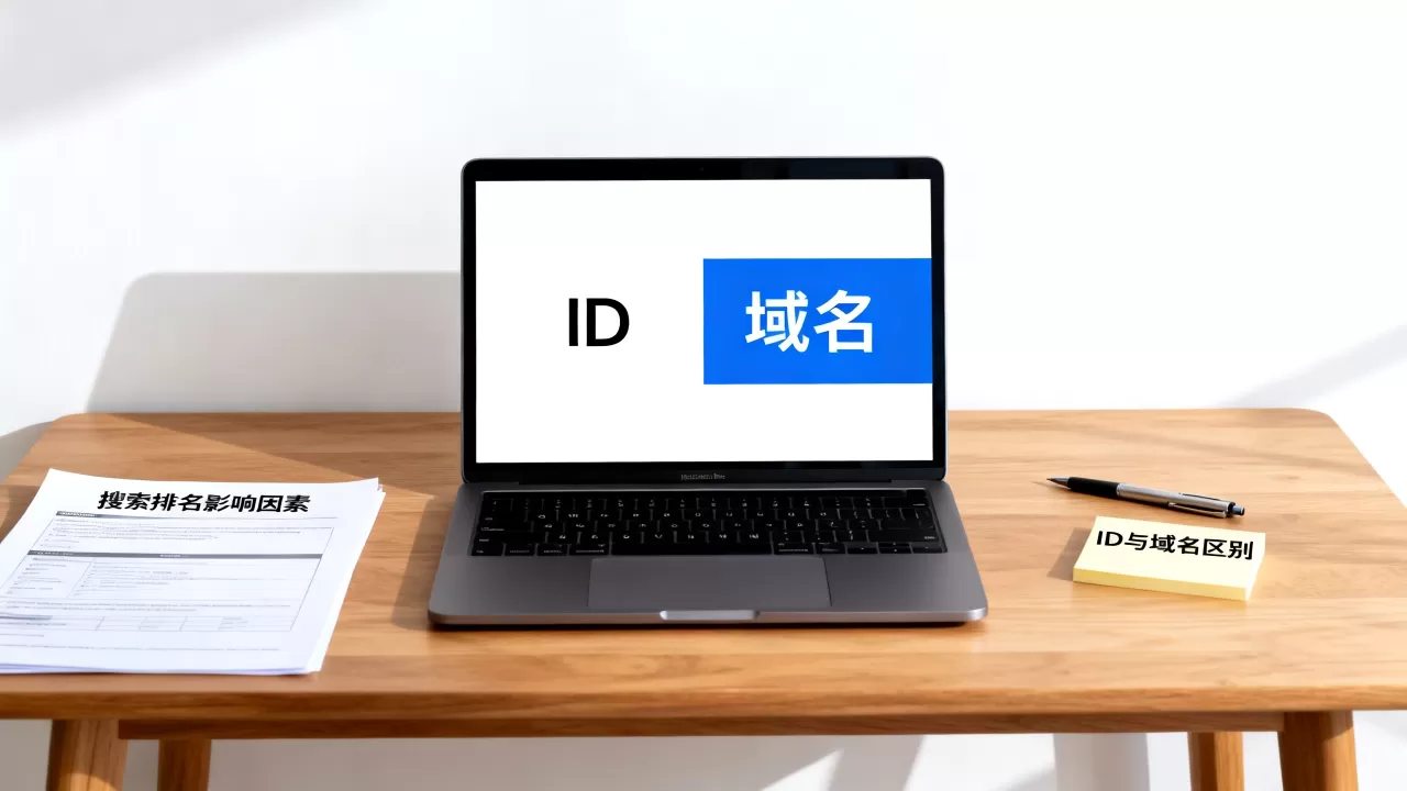ID和域名有什么区别,哪个更影响搜索排名? ID和域名有什么区别,哪个更影响搜索排名?