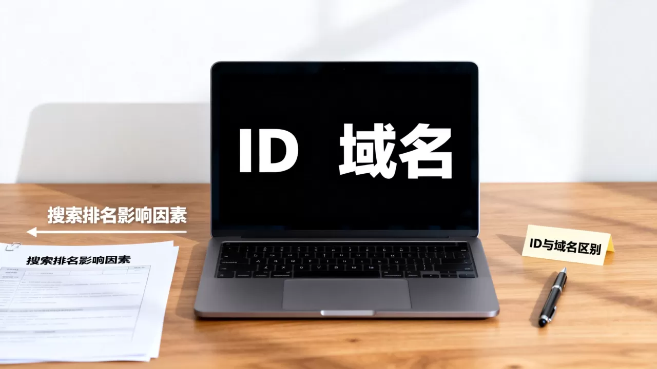ID和域名有什么区别,哪个更影响搜索排名? ID和域名有什么区别,哪个更影响搜索排名?