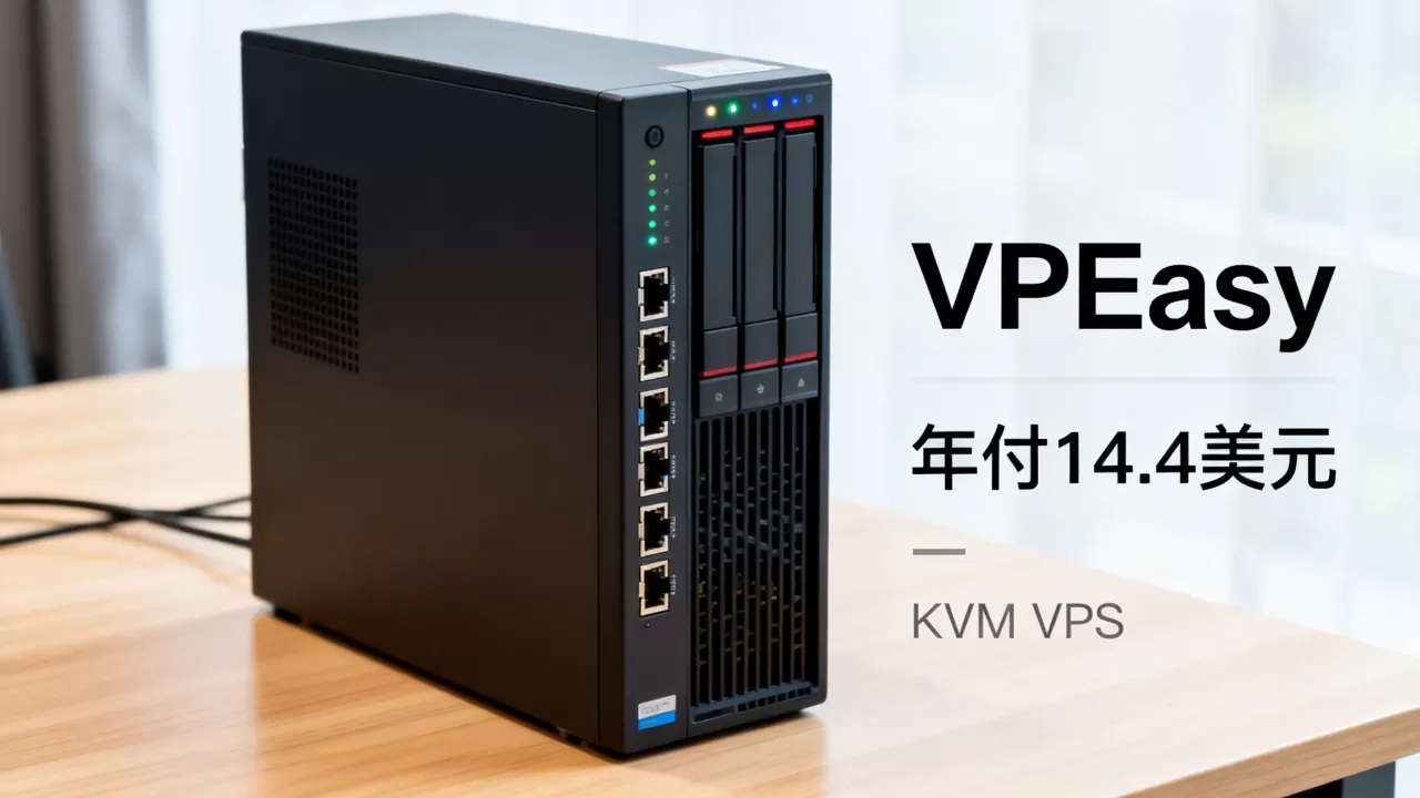 VPEasy年付14.4美元KVM VPS靠谱吗,性能怎么样 VPEasy年付14.4美元KVM VPS靠谱吗,性能怎么样