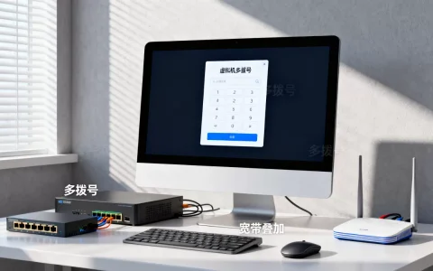 虚拟机怎么实现多拨号,宽带叠加效果稳定吗