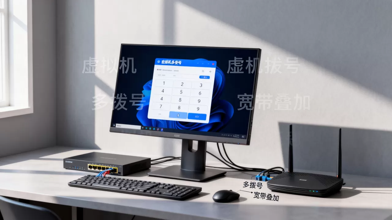 虚拟机怎么实现多拨号,宽带叠加效果稳定吗 虚拟机怎么实现多拨号,宽带叠加效果稳定吗