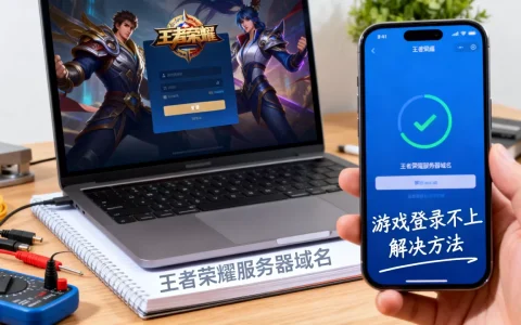 王者荣耀服务器域名是什么，游戏登录不上怎么办？
