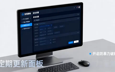 宝塔面板安装后需要做哪些安全设置，宝塔面板安全设置教程