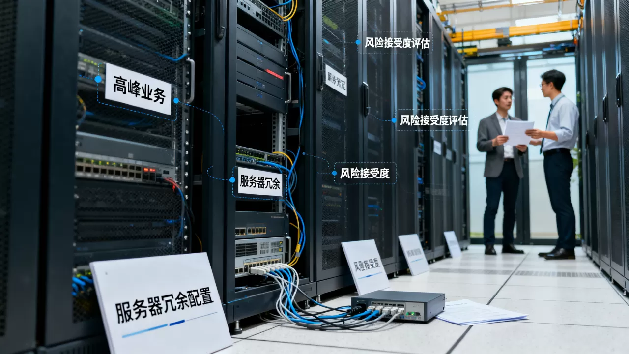 高峰业务服务器冗余如何按风险接受度定,什么是风险接受度? 高峰业务服务器冗余如何按风险接受度定,什么是风险接受度?
