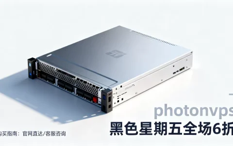 photonvps黑色星期5全场6折怎么买，靠谱吗？