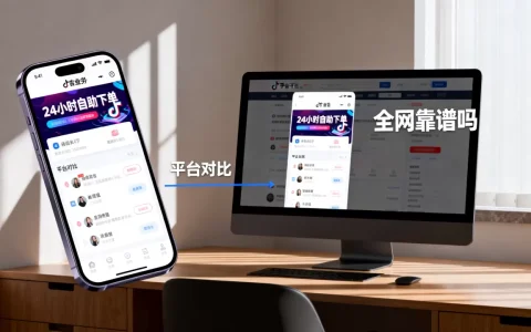 抖音业务平台24小时自助下单全网靠谱吗，哪个平台好