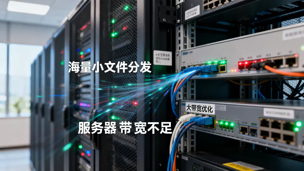 图片站海量小文件分发如何优化大带宽,服务器带宽不够怎么办 图片站海量小文件分发如何优化大带宽,服务器带宽不够怎么办