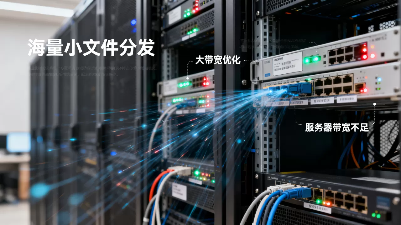 图片站海量小文件分发如何优化大带宽,服务器带宽不够怎么办 图片站海量小文件分发如何优化大带宽,服务器带宽不够怎么办