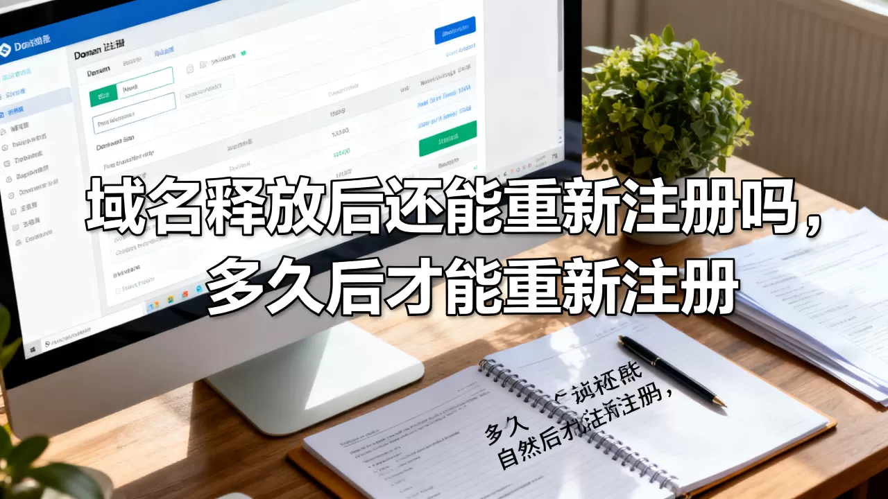 域名释放后还能重新注册吗,多久后才能重新注册 域名释放后还能重新注册吗,多久后才能重新注册