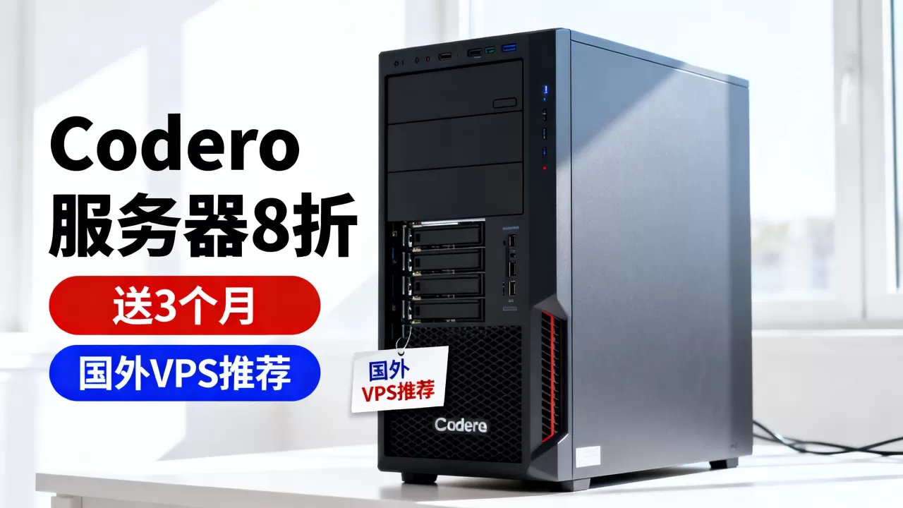 黑色星期五Codero服务器8折送3个月吗,国外VPS哪家好 黑色星期五Codero服务器8折送3个月吗,国外VPS哪家好