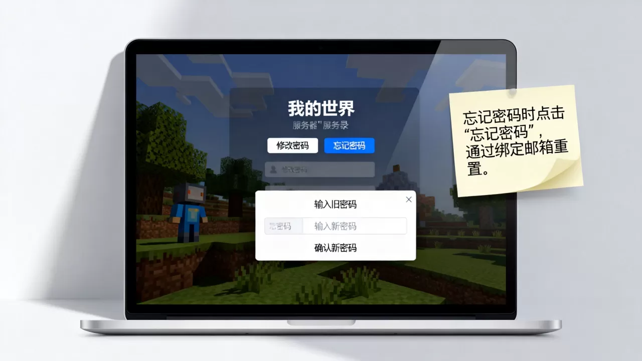 我的世界服务器怎么改密码?,忘记密码怎么办 我的世界服务器怎么改密码?,忘记密码怎么办