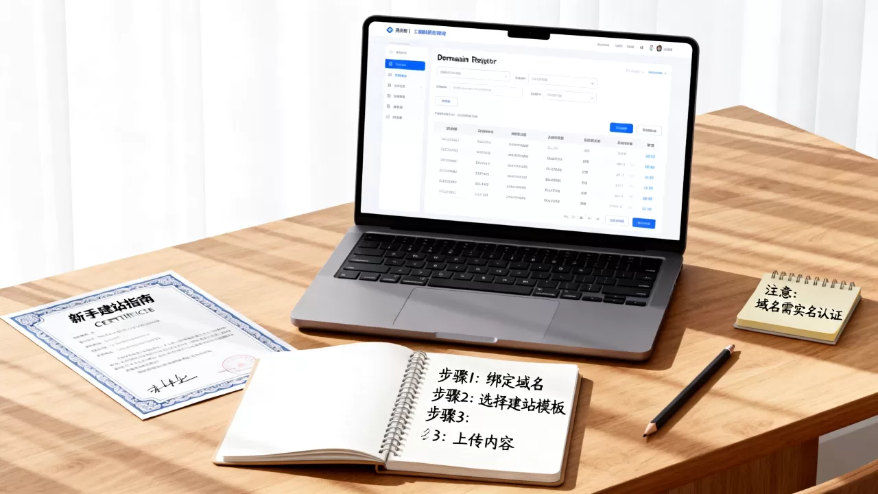刚注册的域名怎么用,新手建站步骤有哪些? 刚注册的域名怎么用,新手建站步骤有哪些?