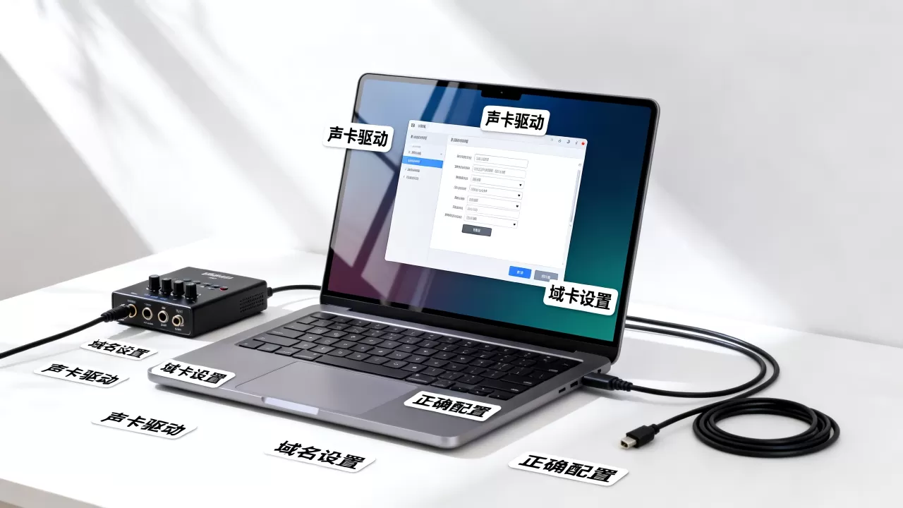 声卡驱动域名到底指什么?怎么设置才正确? 声卡驱动域名到底指什么?怎么设置才正确?