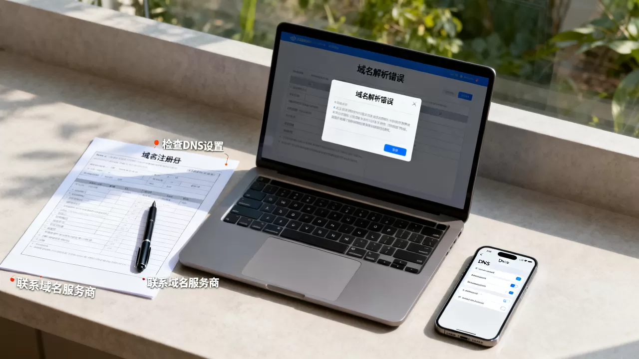 为什么我的域名无法访问,域名解析错误怎么解决 为什么我的域名无法访问,域名解析错误怎么解决