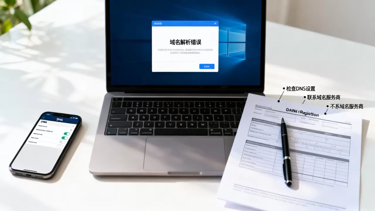 为什么我的域名无法访问,域名解析错误怎么解决 为什么我的域名无法访问,域名解析错误怎么解决