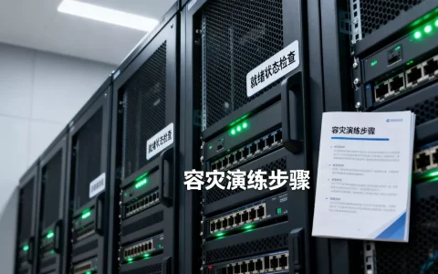 容灾演练备用服务器就绪状态怎么查？,服务器容灾演练步骤是什么