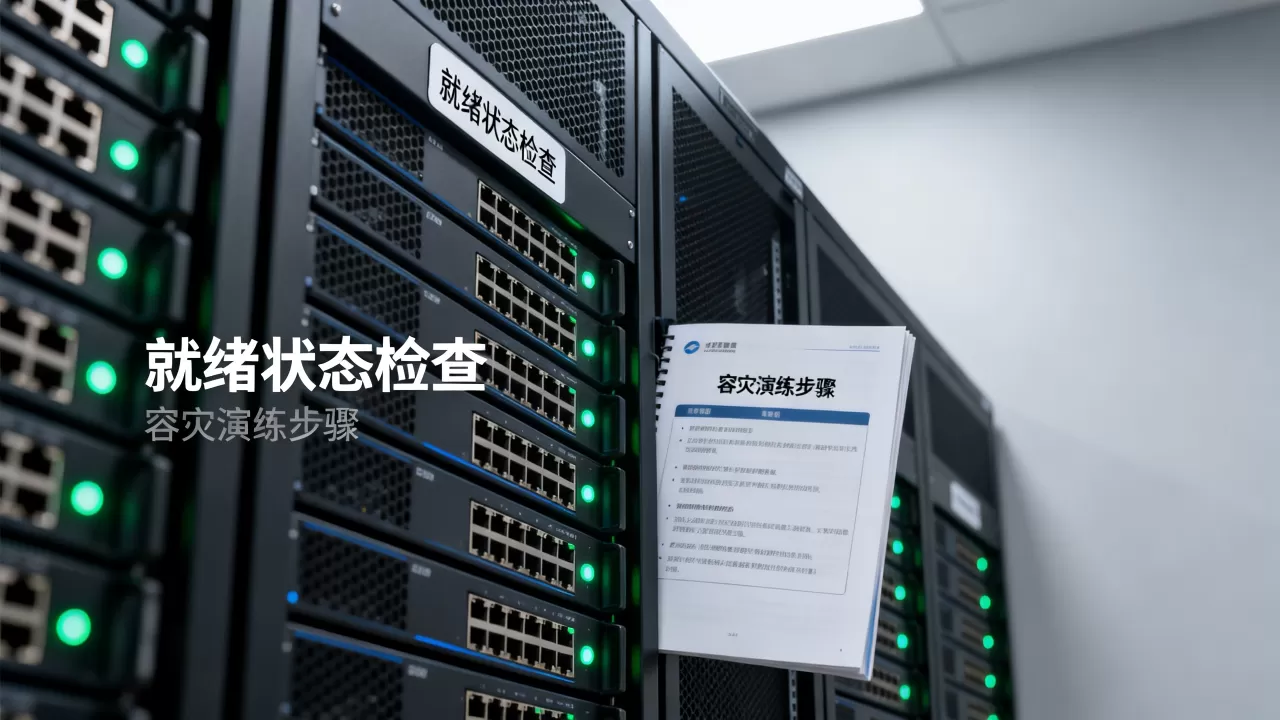 容灾演练备用服务器就绪状态怎么查?,服务器容灾演练步骤是什么 容灾演练备用服务器就绪状态怎么查?,服务器容灾演练步骤是什么