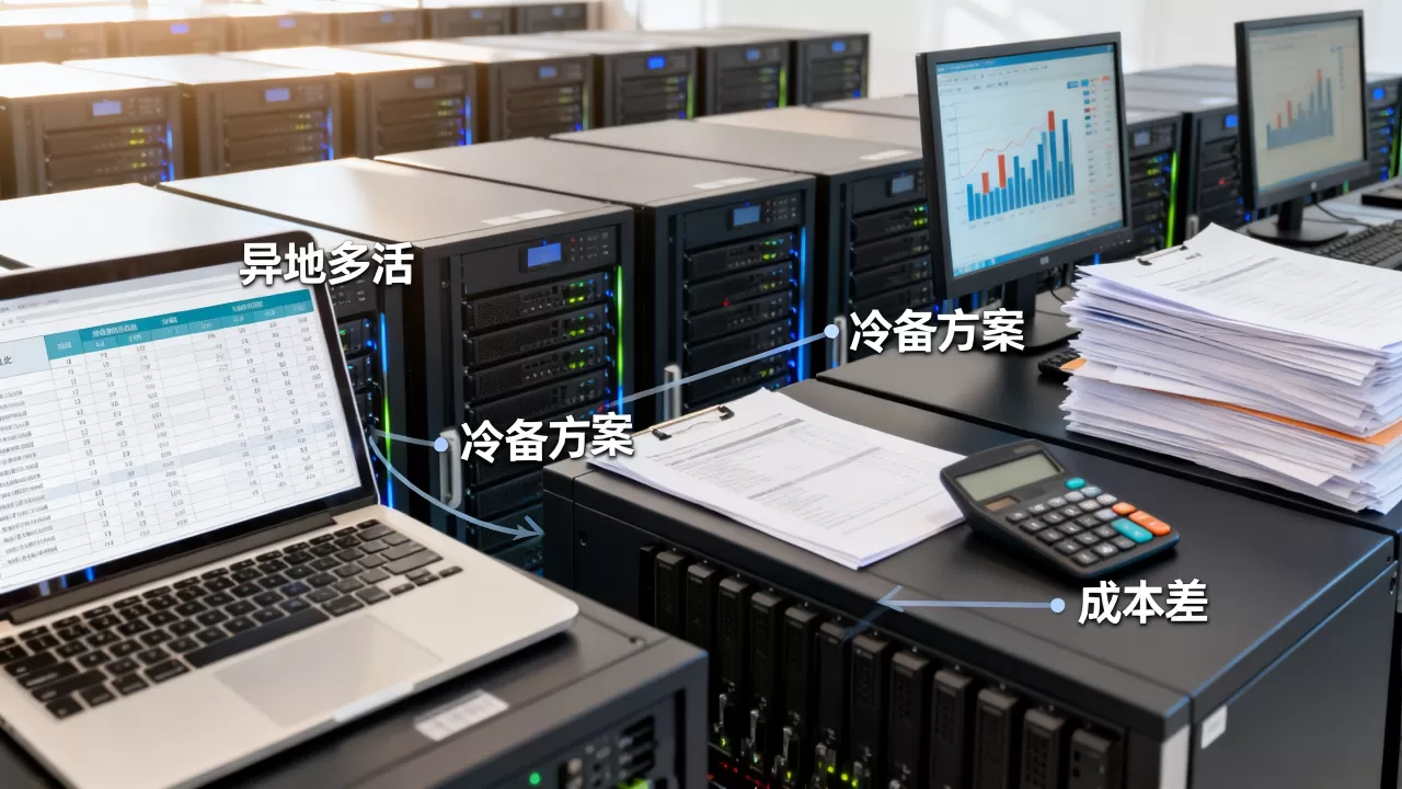 异地多活与冷备方案服务器成本差多少,哪个更省钱? 异地多活与冷备方案服务器成本差多少,哪个更省钱?