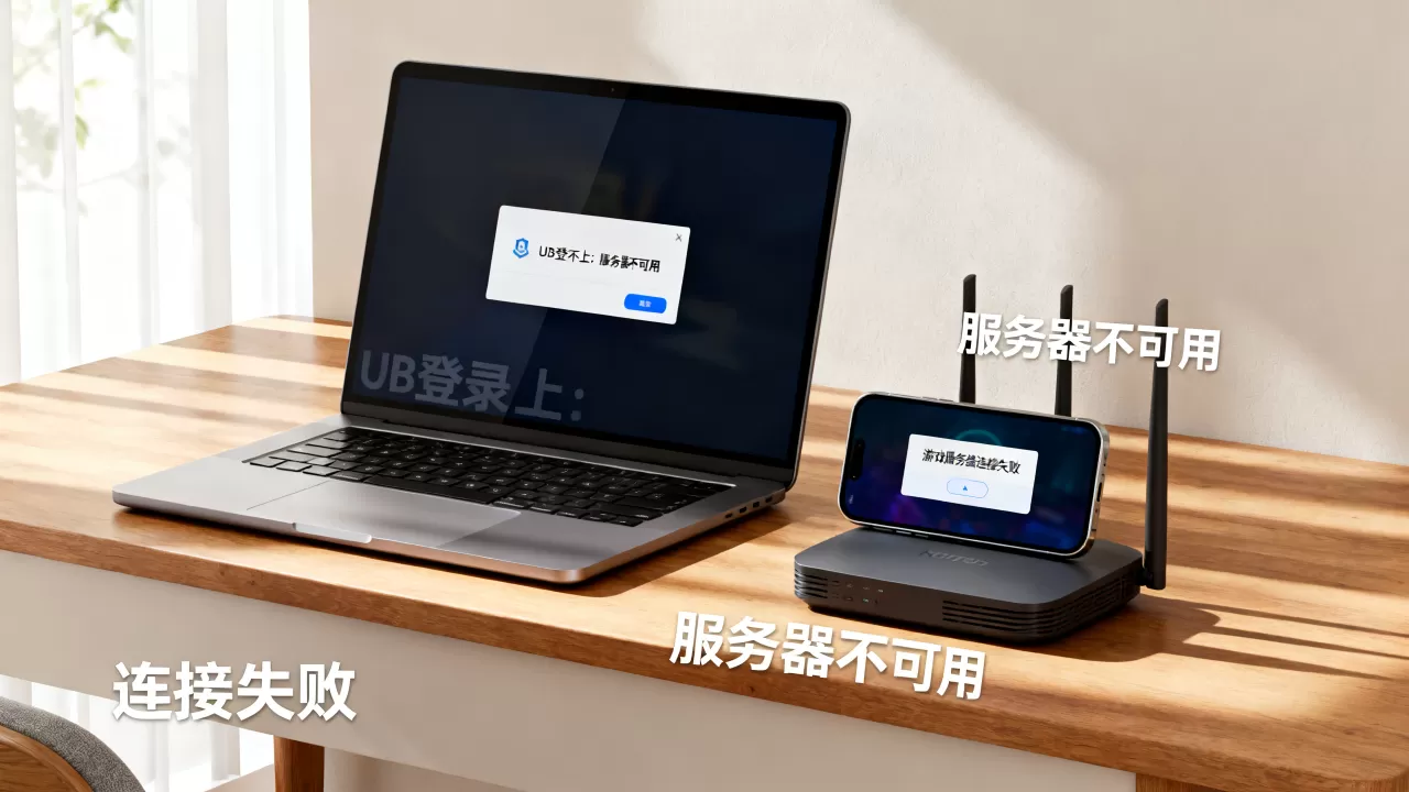 UB登录不上提示服务器不可用是啥原因,游戏服务器连接失败咋办 UB登录不上提示服务器不可用是啥原因,游戏服务器连接失败咋办