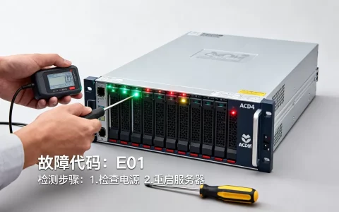 奥的斯acd4服务器故障怎么看，怎么解决？