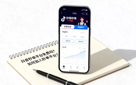 抖音二十四小时秒单平台真的免费吗，怎么加入