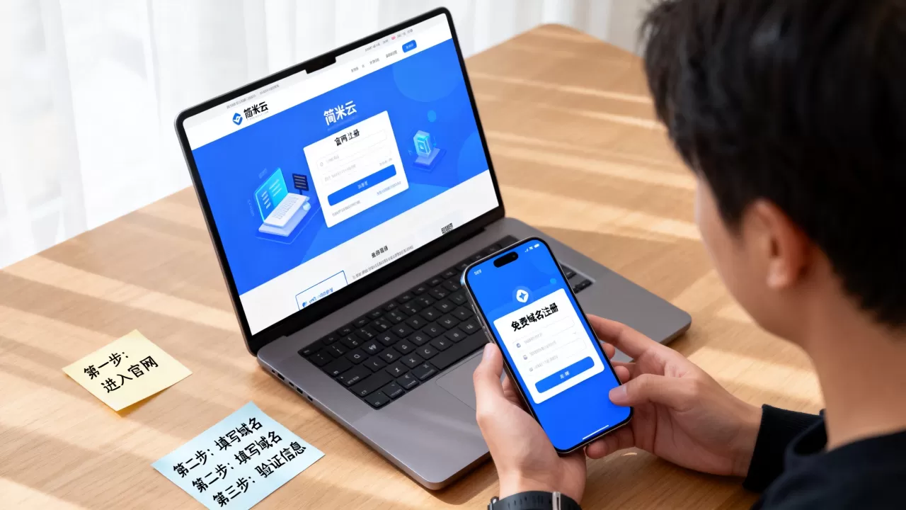 简米云真的提供免费域名吗,免费域名注册流程是什么 简米云真的提供免费域名吗,免费域名注册流程是什么
